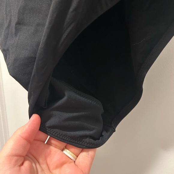 Sea Level Scallop Square Neck Bralette One Piece - Picture 5 of 10